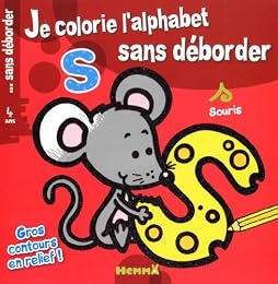 Je colorie l'alphabet sans déborder
