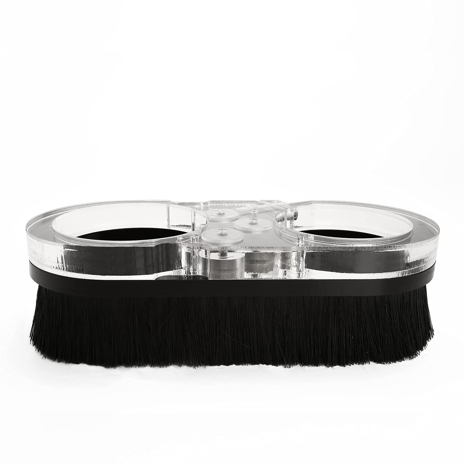 Genmitsu CNC Dust Shoe 69mm Spindle Acrylic Cover Cleaner for CNC Router PROVerXL 4030/ CNC Machines with a 69mm Diameter Motor, Hose Adapter Diameter 76.2 mm (3.0