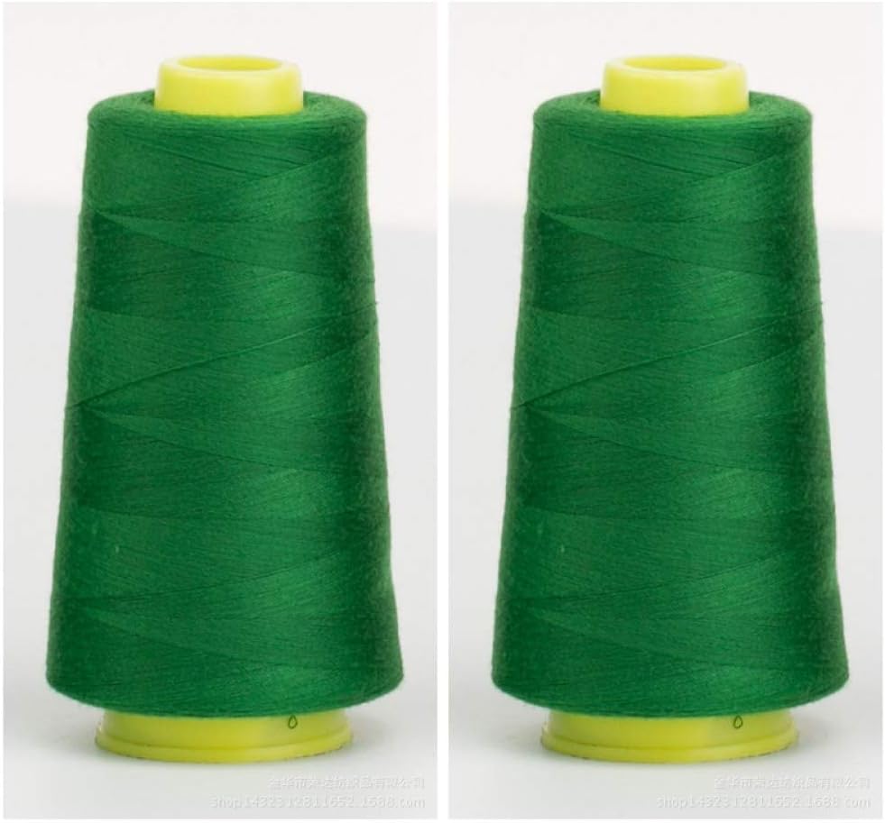 2 Pack of 3000 Yard Each Spool 40S/2 Sewing Thread All Purpose 100