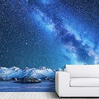 Wall Mural The Beautiful Space World Removable Self-Adhesive Wallpaper Wall Decoration for Bedroom Living Room - 66x96 inches