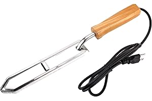 HunterBee Beekeeping Stainless-Steel Electric uncapping Knife for Beekeeper bee Keeper Honey Wax Scraper Honey uncapping Cutter Tool