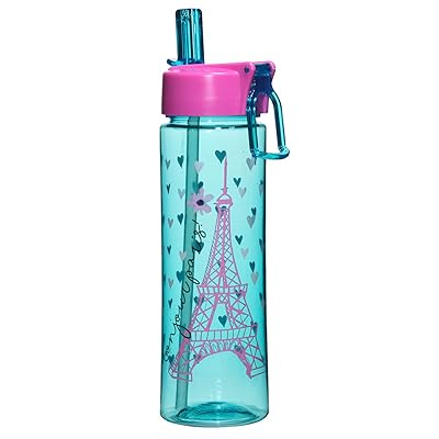 3C4G Bonjour Paris Tritan Water Bottle 23246 Bahrain Ubuy