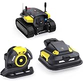 YARBO 2-in-1 Modular Robot Lawn Mower Pro and Leaf Blower for Yard Care | Wire-Free, Auto-Charging, Multi-Zone Mapping, AI Vision &amp; RTK