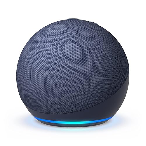 Echo Dot (Newest gen) | Big vibrant sound Wi-Fi and Bluetooth smart speaker with Alexa | Deep Sea Blue