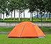 CCTRO 2 Person Camping Tent, Double Layer Waterproof Lightweight 3 Season Windproof Backpacking Tents for Camping Hiking Traveling with Zippered Door and Carrying Bag