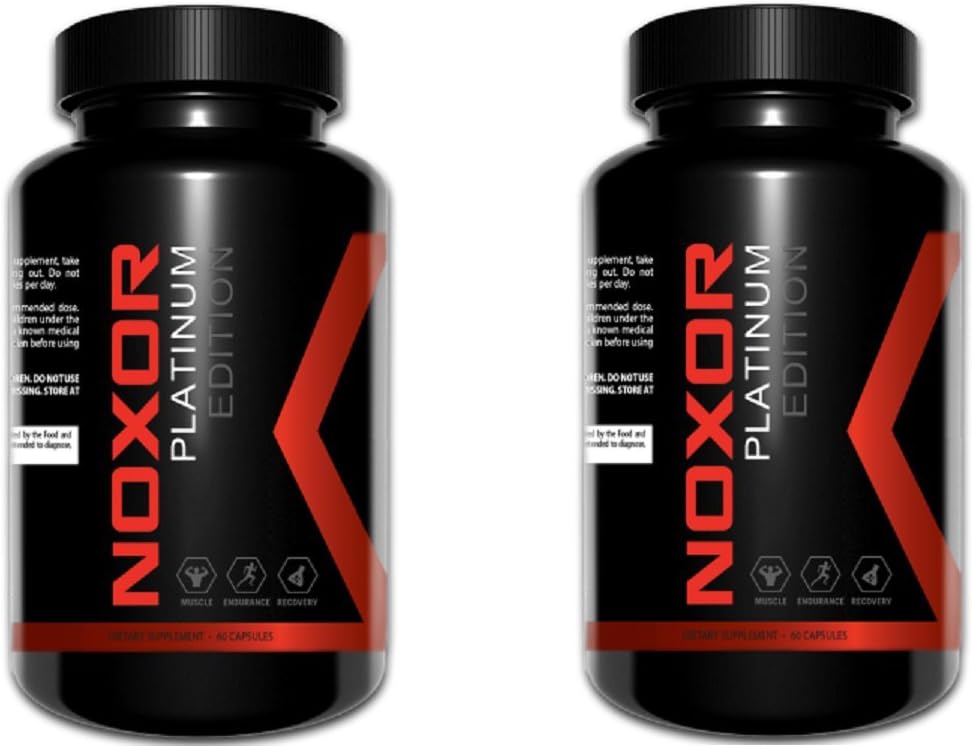 NOXOR Platinum Edition (2X 60 Capsules) - Performance Enhancer
