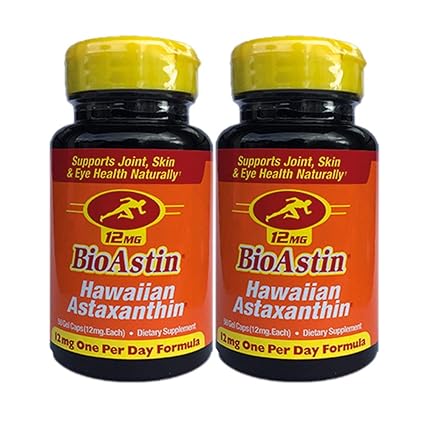 BioAstin 2 x 50 Kapseln à 12 mg, ORIGINAL AUS HAWAII