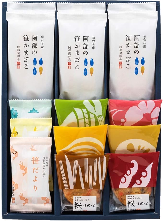 Amazon 阿部蒲鉾店 As 6 仙台笹かまぼこ詰め合わせ 阿部蒲鉾店 生鮮魚介類 水産加工品 通販