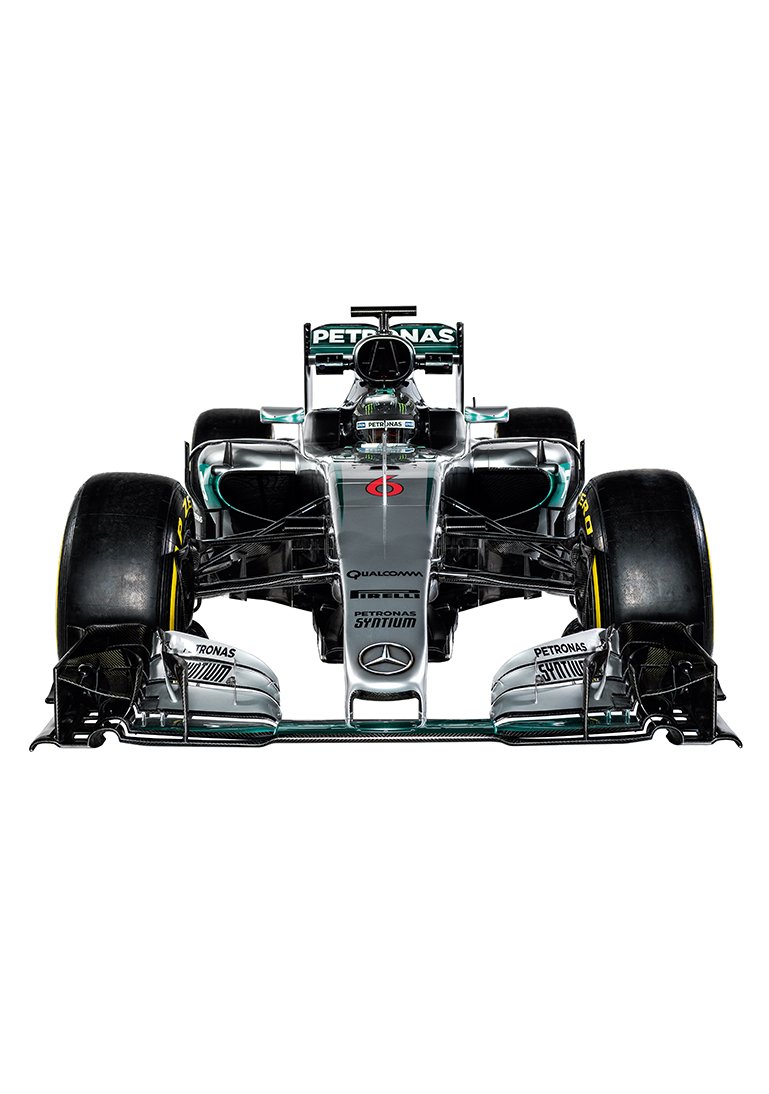 Mercedes Benz Formula 1 AMG Petronas Motorsports Nico Rosberg Car Wall Decal