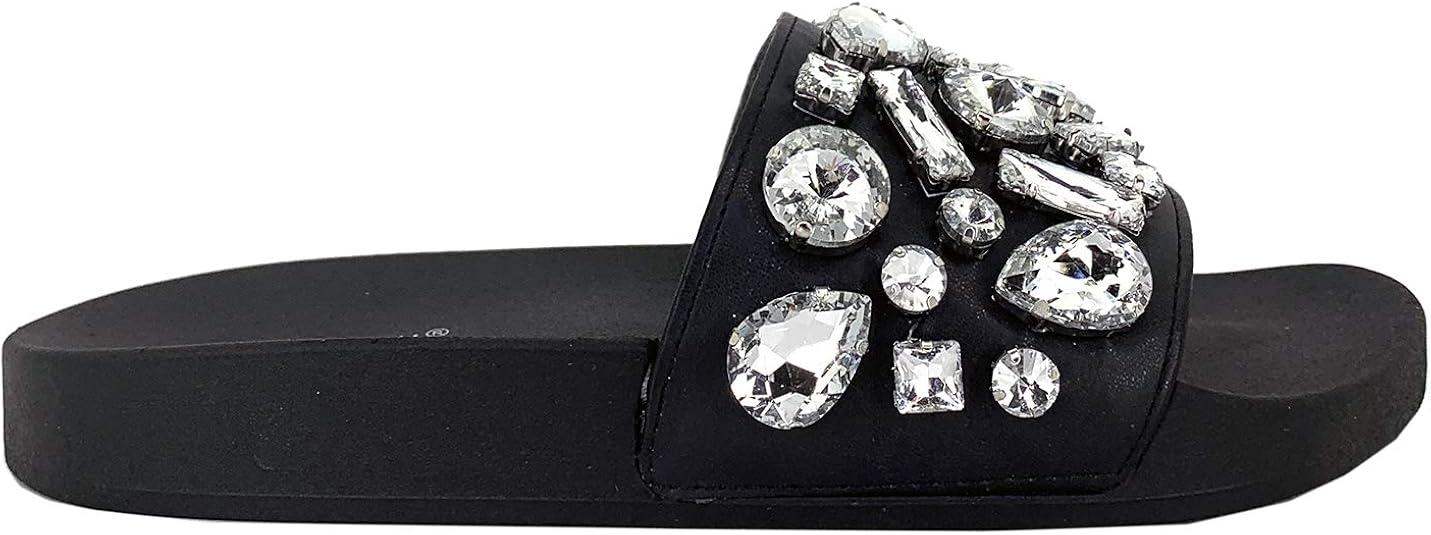 cape robbin rhinestone slides