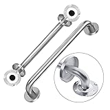 Handicap Grab Bars, 2 Pack 16 Inch Shower Grab Bar