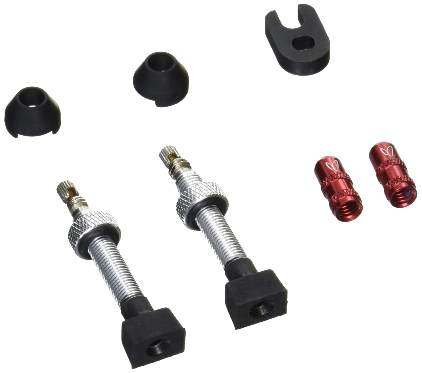 Diverse Mariposa effect emchc v2 Unisex tubeless valve Adult, Silver