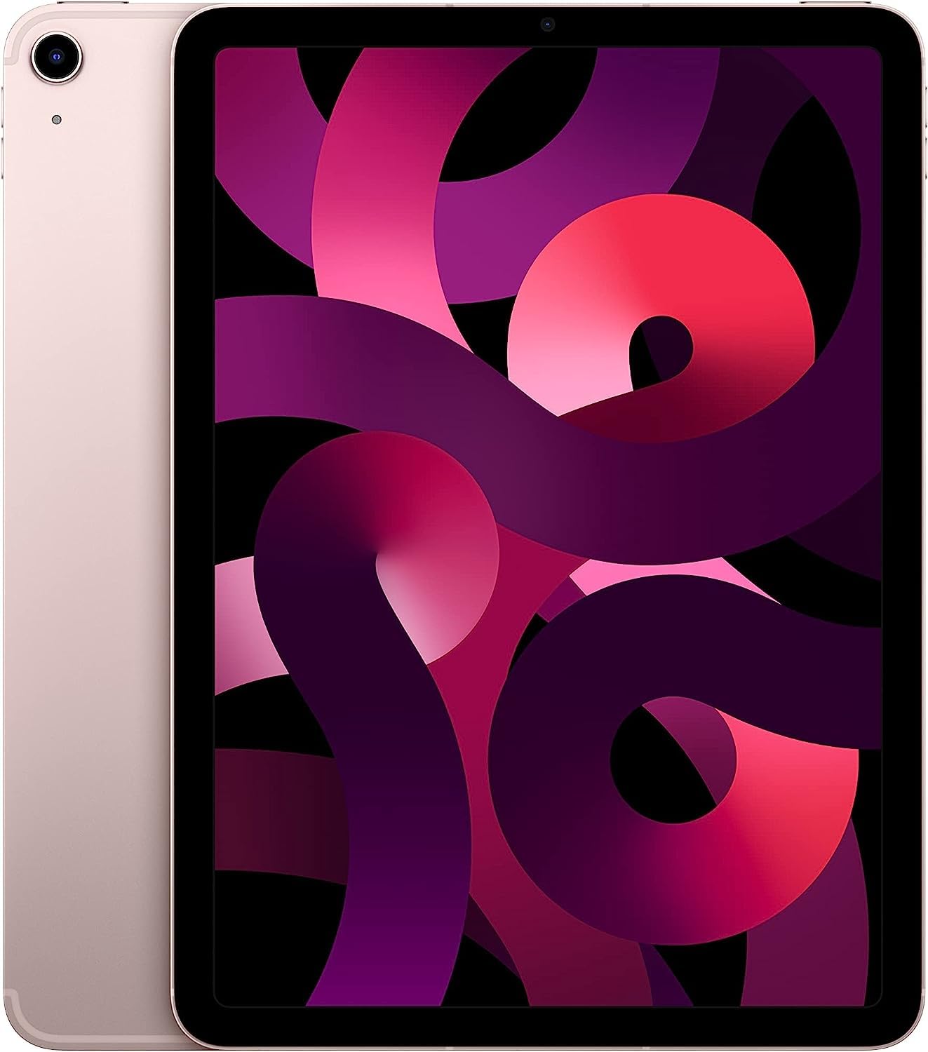 Apple 2022 iPad Air, 10.9-inch, Wi-Fi + Cellular, 256GB, Pink, 5th Generation (Renewed)