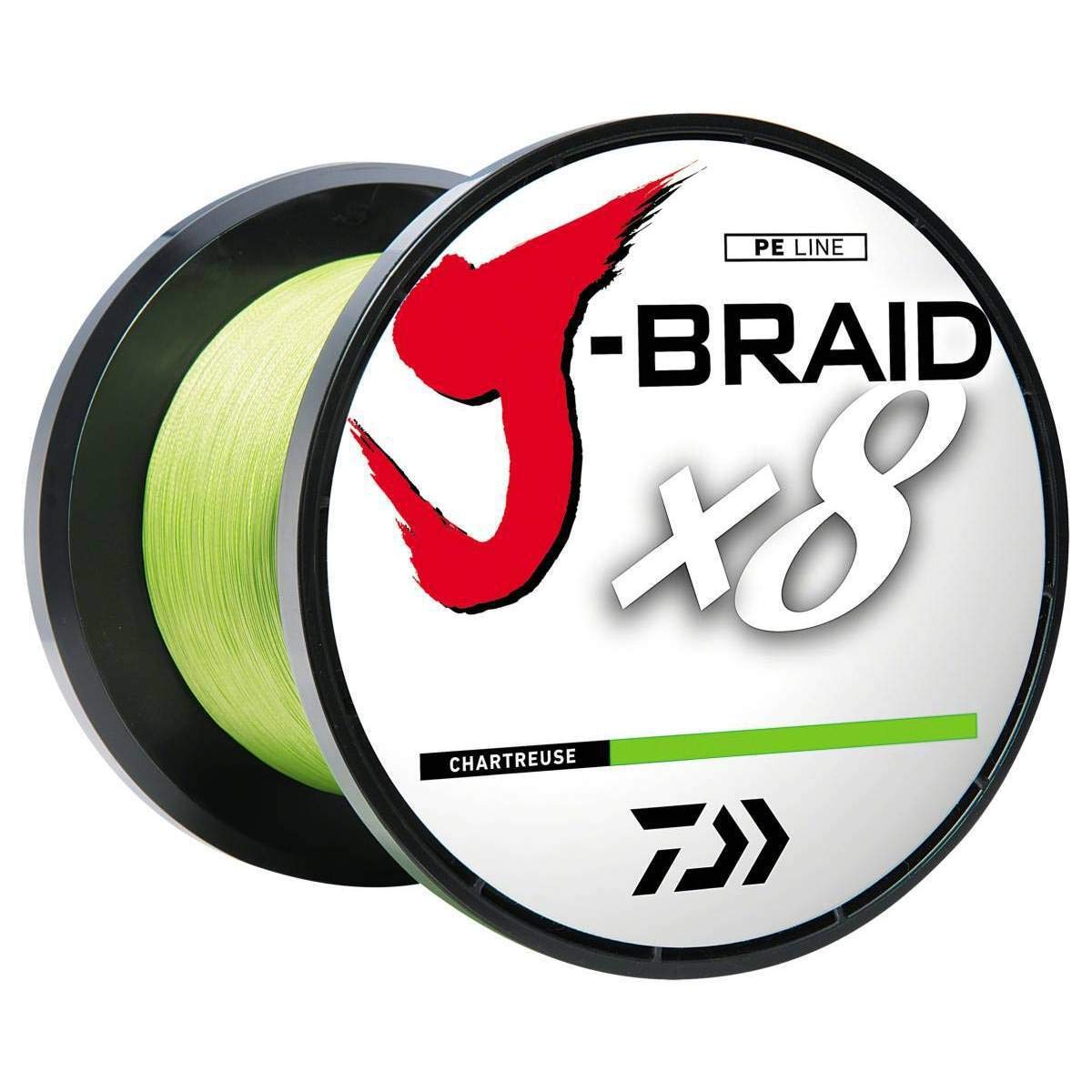 Daiwa J-BRAIDX8, Filler Spool, Dark Green, Mono Dia.= 6lb. — image 1