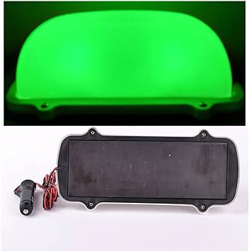 Amazon Com Diy Led Car White Shell Blank Taxi Cab Sign Roof Top