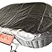 ALEKO Inflatable Hot Tub Spa | Personal High Powered Jetted Bubble | 145 Gallon | Black and White
