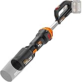 WORX Nitro Cordless Leaf Blower, Electric Blower with 620 CFM & 165 MPH, Blowers for Lawn Care with Brushless Motor & 3 Speed Control, Batteries & Charger Not Included, WG585.9