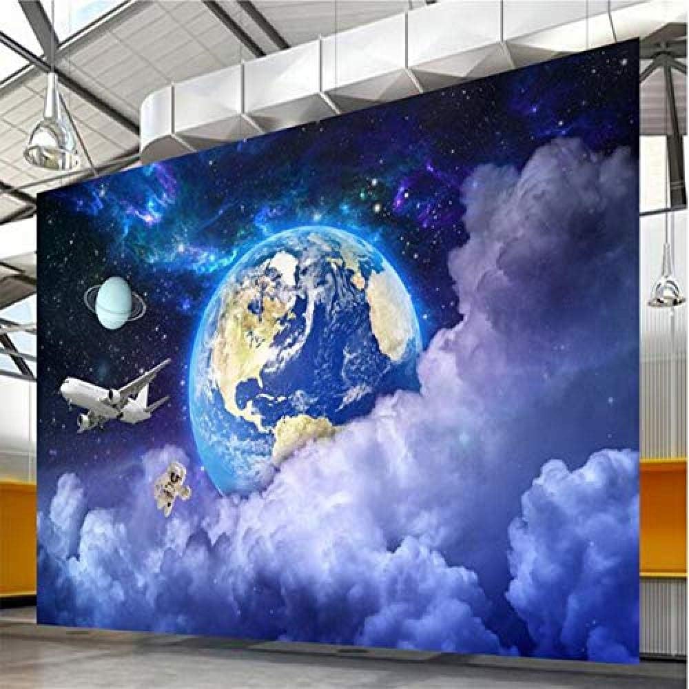 Murals,Wallpaper,Large Size Self Stick 3D Effect Wall Mural,Dream Earth