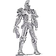 Piececool 3D Metal Puzzles for Adults DIY Mecha Model Kits Building Blocks, Black Knight 3D Figure Model kit Brain Teaser Puzzle Fidget Toys Hobbies for Men, Great Birthday Gifts -125 Pcs