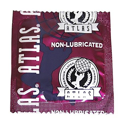 Atlas Non-Lubricated Latex Condoms, 1000 Count in Kenya | Whizz Condoms