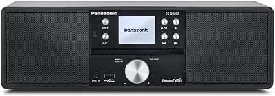 Panasonic SC-DM202EG-K Micro HiFi System Bluetooth CD USB DAB/FM Radio