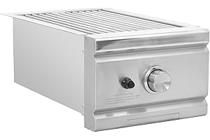 SUMMERSET GRILLS Summerset TRL Series Built-In Sear Side Burner (SSEAR-1-NG), Natural Gas