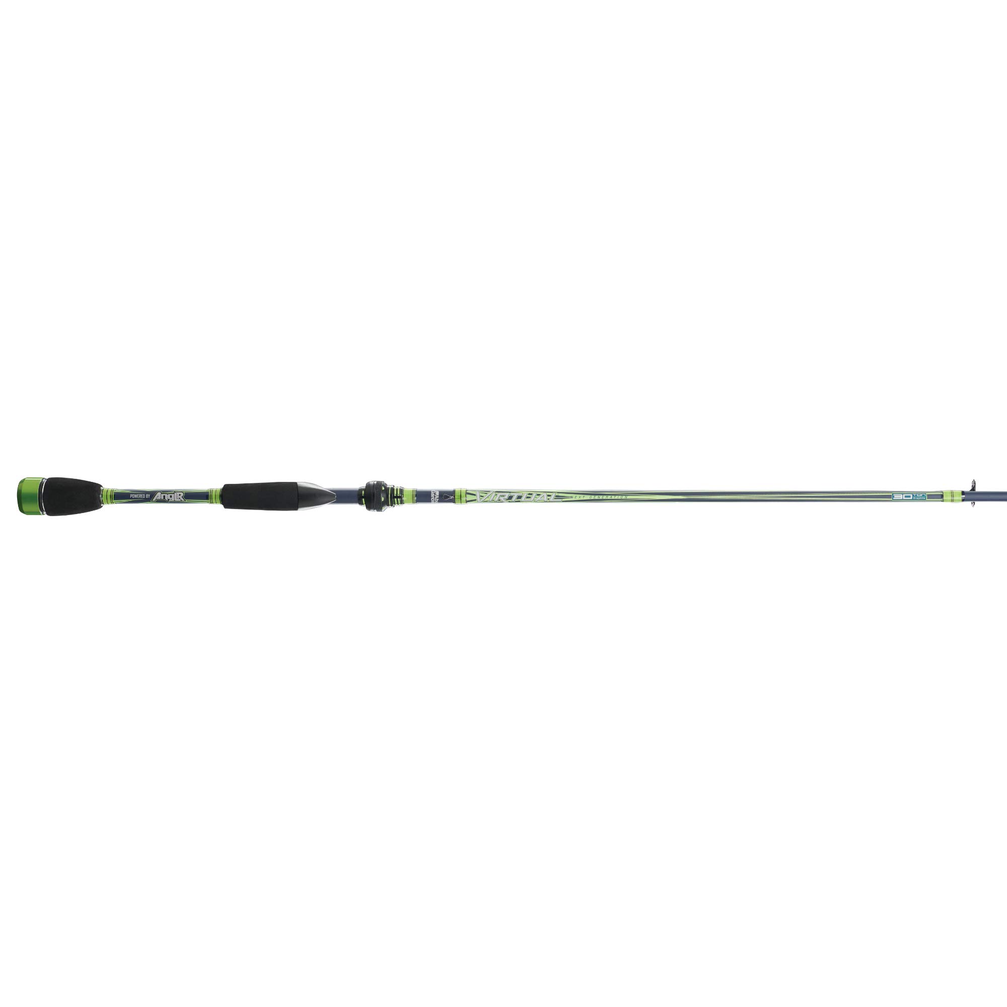 Abu Garcia Virtual Spinning Fishing Rod, Green, 6'6