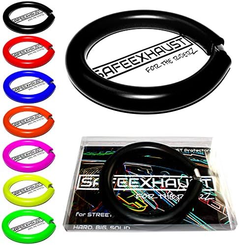 Supermoto Motorcycle Exhaust Protector/Protector Exhaust Protector (Black)