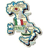 Italy Jumbo Country Map Magnet by Classic