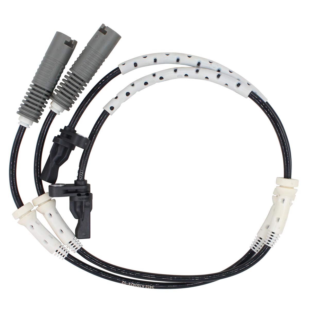 Photo 1 of NewYall Set of 2 Front Left Driver and Right Passenger Side ABS Wheel Speed Sensor for BMW 128i 2008-2013 135i 2008-2013 323i 2006-2011 328i 2007-2013 335d 2009-2011 335i 2007-2013 335is 2011-2013