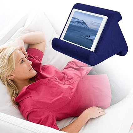 Waysad Multi Angle Soft Pillow Lap Stand For Tablets Tablet
