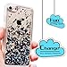 iPhone 7 Case, iPhone 7 Flowing Liquid Case, WeLoveCase 3D Creative Floating Luxury Bling Sequins Shiny Sparkle Glitters Adorable Quicksand Hard Case with TPU Bumper Frame for iPhone 7 4.7