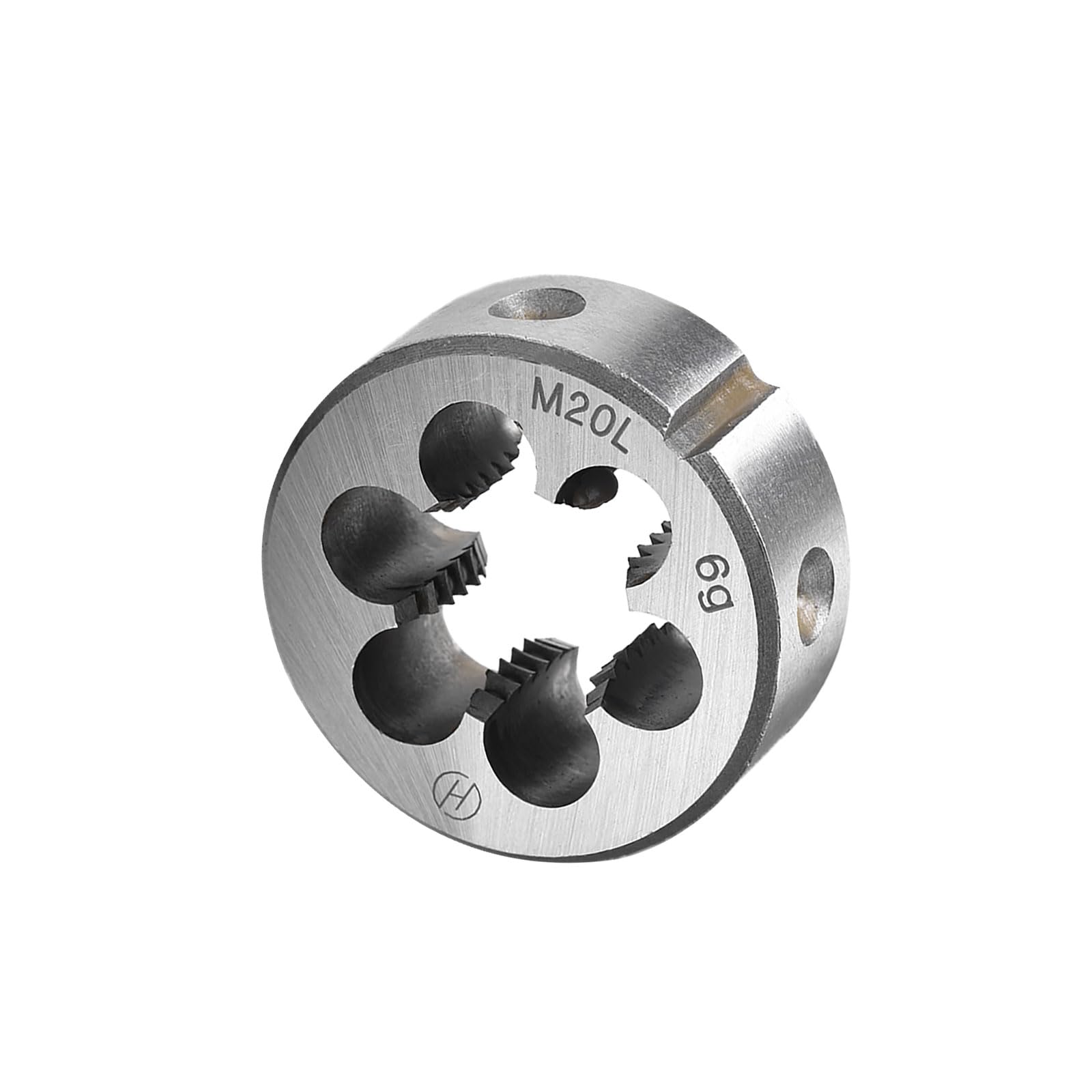 CoCud Metric Adjustable Round Die, M20 X 2.5, Alloy Steel Thread Left Hand Threading Die - (Applications: for Processing External Threads for Metal Plastic)