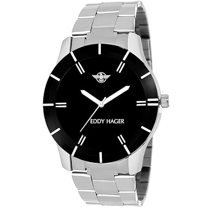 Analogue Black Dial Mens Watch (Eh-204-Bk)