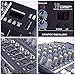 AW 6 Channel Professional Powered Mixer with USB Slot Power Mixing 110V