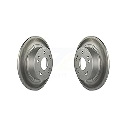 Genius Rear Coated Disc Brake Rotors Pair