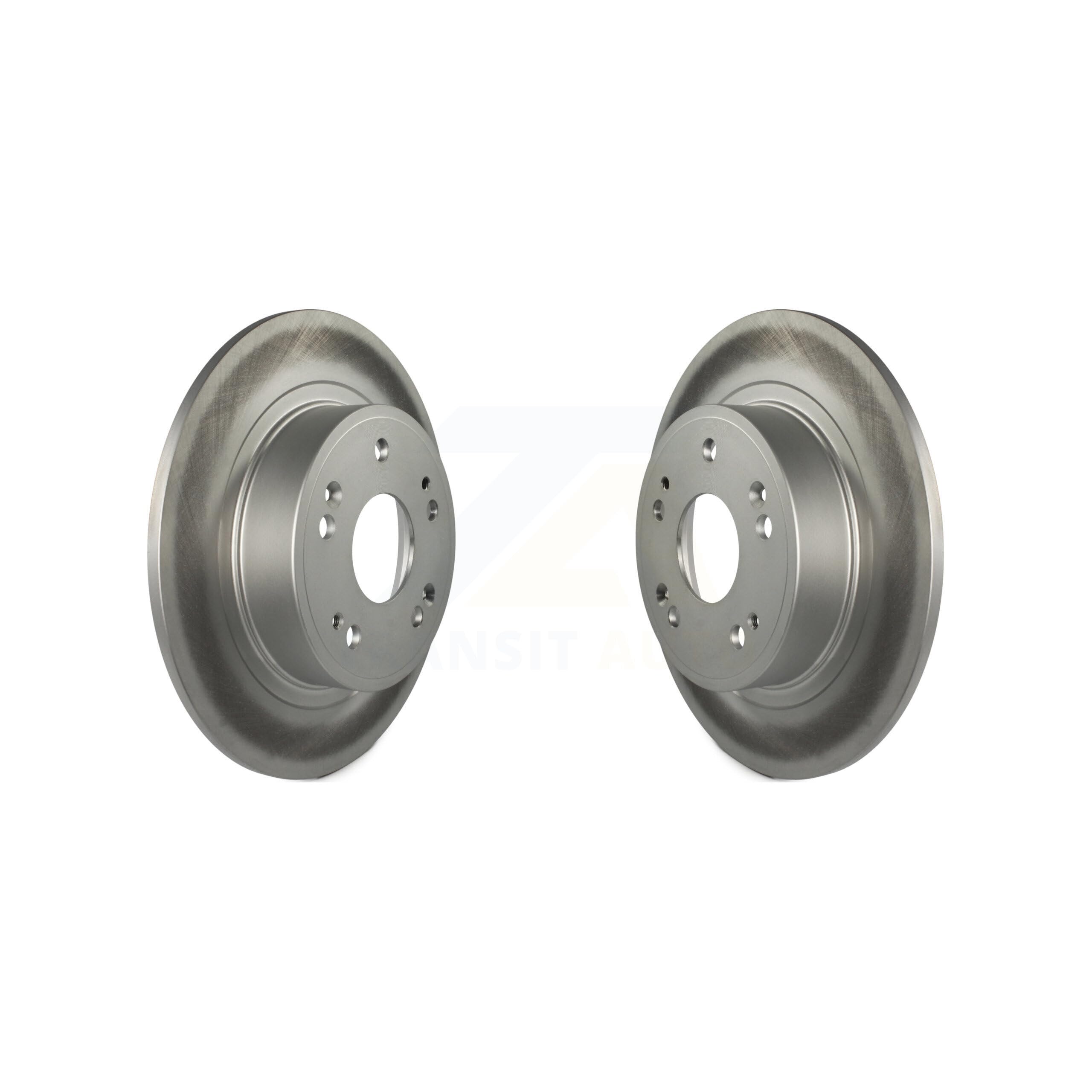 Genius Rear Coated Disc Brake Rotors Pair