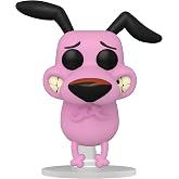 Funko POP! Animation: Courage the Cowardly Dog | Official Cartoon/Animation Merch - Collectable Vinyl Figurine for Shelf Display - Birthday Gift Idea for Fans and Collectors