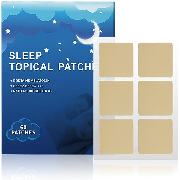 42 Patchs Sommeil Profond - Aux Extraits Naturels (Lavande, Menthe...) - Pour Améliorer La Qualité Du Sommeil