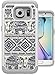 S7 Edge Case, MagicSky [Shock Absorption] Studded Rhinestone Bling Hybrid Dual Layer Armor Defender Protective Case Cover for Samsung Galaxy S7 Edge (Elephant)