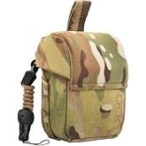 Eberlestock Mag-Free Rangefinder Pouch &ndash; Silent, Weather-Resistant Rangefinder Case with 500D Cordura &ndash; MOLLE Compatible &ndash; Fits Bravo Bino Pack &ndash; Multicam