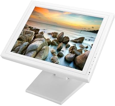 Amazon Com Wendry Lcd Screen Tft Lcd Capacitive Touch Screen Display Cash Register High Contrast And High Brightness Monitor Display For Cash Register 15inch 100 240v White Us Electronics