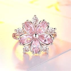 Luxury 925 Sterling Silver Womens Ring Shiny