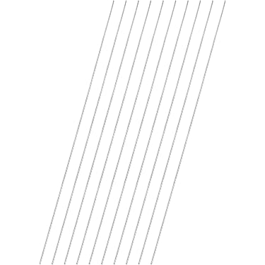 9-Pack 304 Stainless Steel Solid Round Rods | 3mm X 350mm (13.7") For DIY & Model Building
