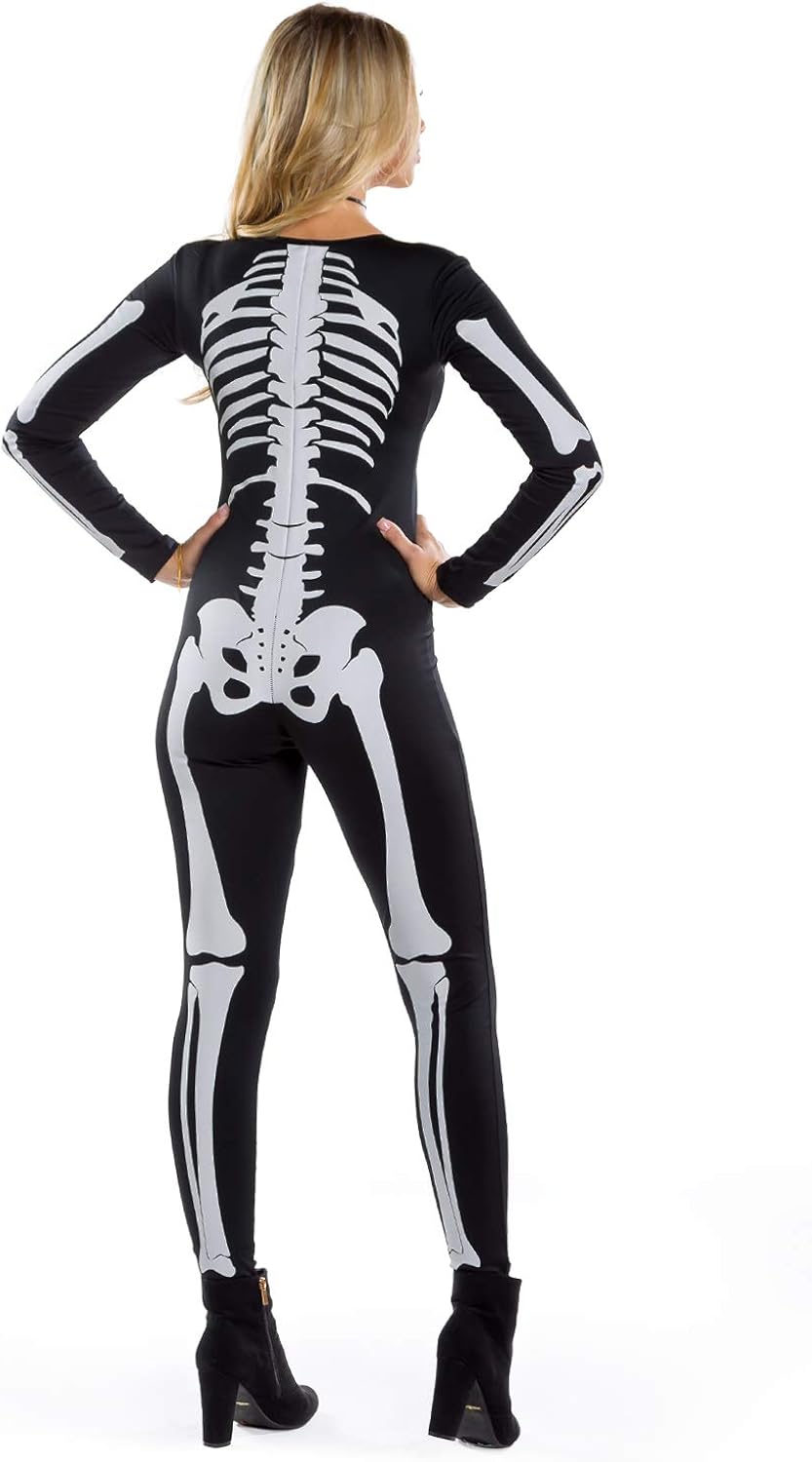 ladies skeleton jumpsuit