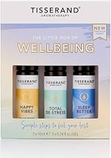 Tisserand The Little Box of Wellbeing Happy Vibes 100% Natural Oils 3x10ml
