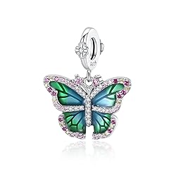 Alstade Spring Butterfly Charm 925 Sterling Silver