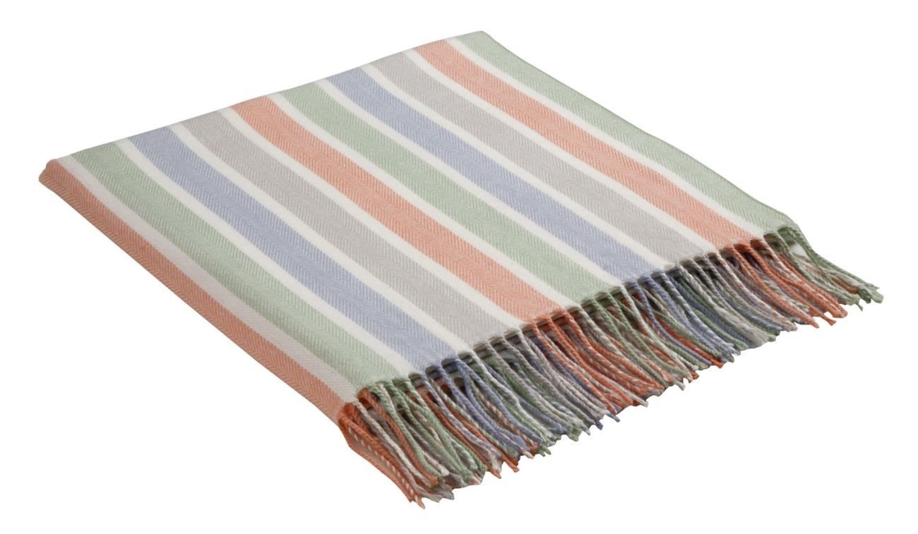 Biederlack Summer Plaid Multicolour, Synthetic, Multi-Colour, Single