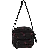 Long Keeper Corduroy Crossbody Bag for Women Cute Purse Strawberry Shoulder Bag Messenger Phone Cross body Bag Handbags Purse