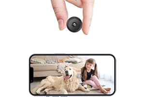 ZDO Mini Camera, Wireless WiFi Camera, Home Security 4K Camera, WiFi Camera, Smart Indoor Camera Small WiFi Outdoor Portable Cameras Nanny Cam, AI Motion Detection Camera for Home Security